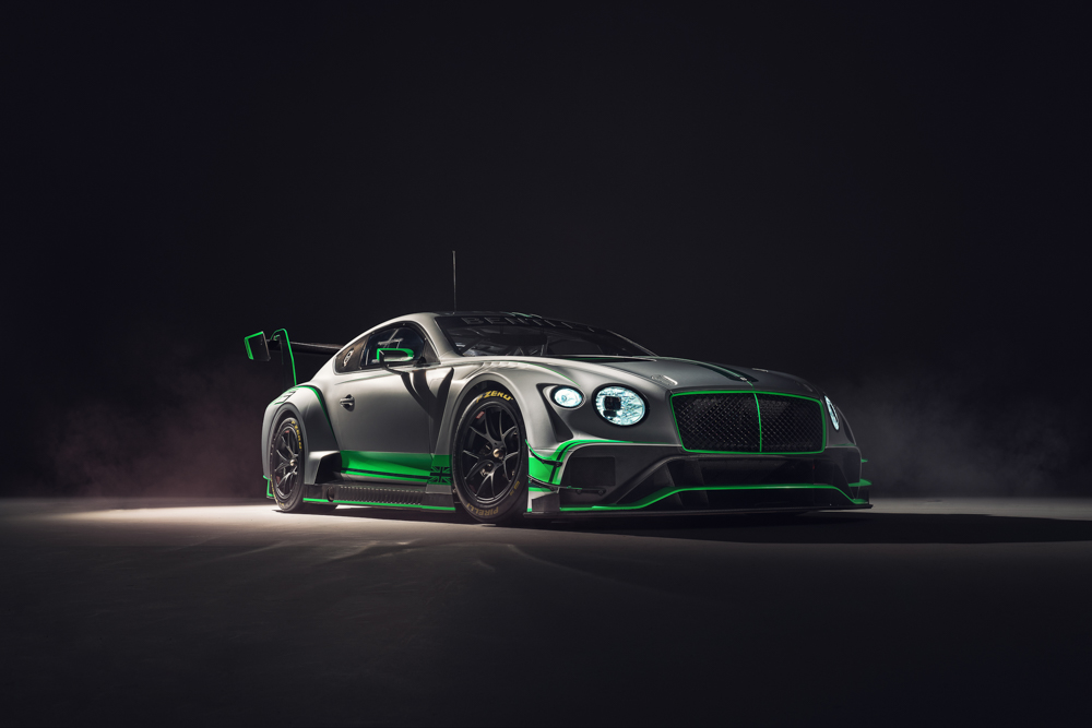 Bentley hé lộ những hình ảnh đầu tiên về mẫu xe đua Continental GT3